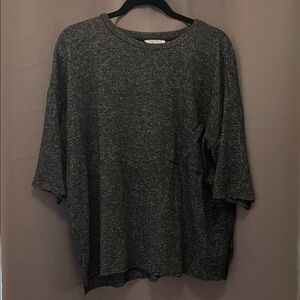 Zara Charcoal Knit Top